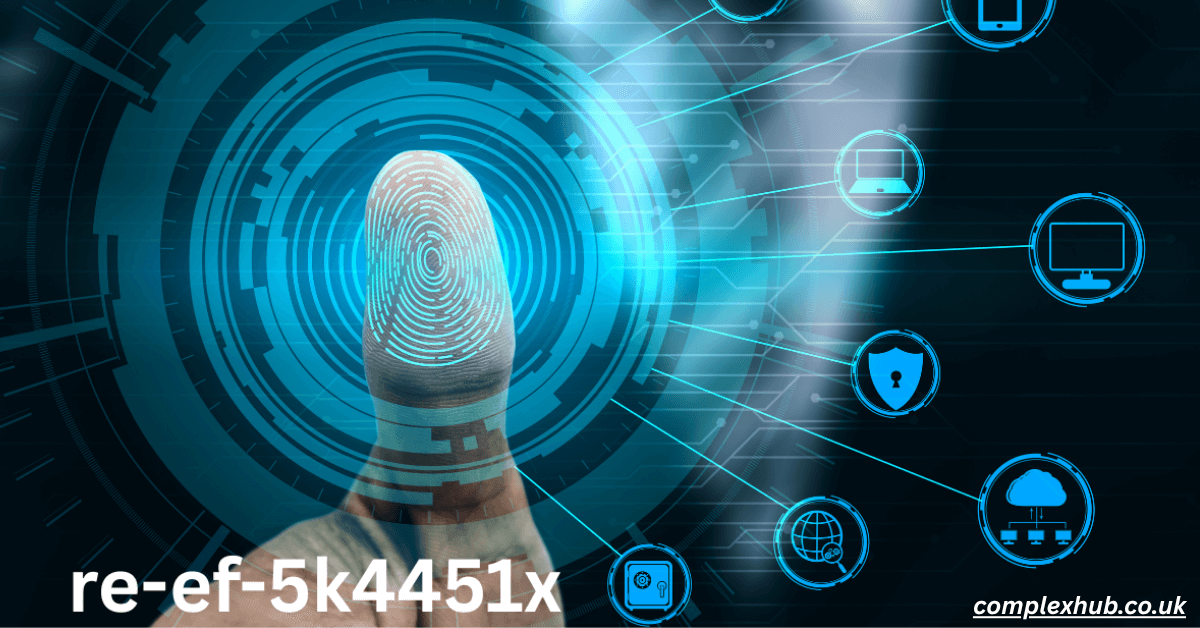 re-ef-5k4451x in Action: How This Identifier Powers Quality Control and Traceability 2025