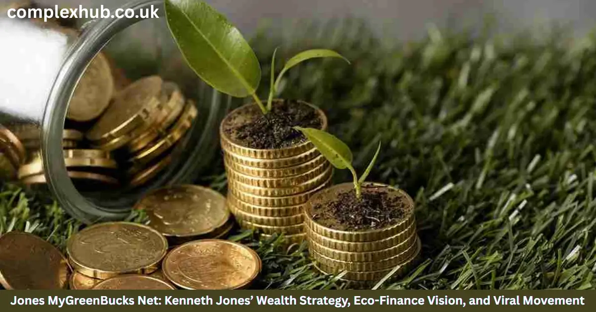 Jones MyGreenBucks Net: Kenneth Jones’ Wealth Strategy, Eco-Finance Vision, and Viral Movement