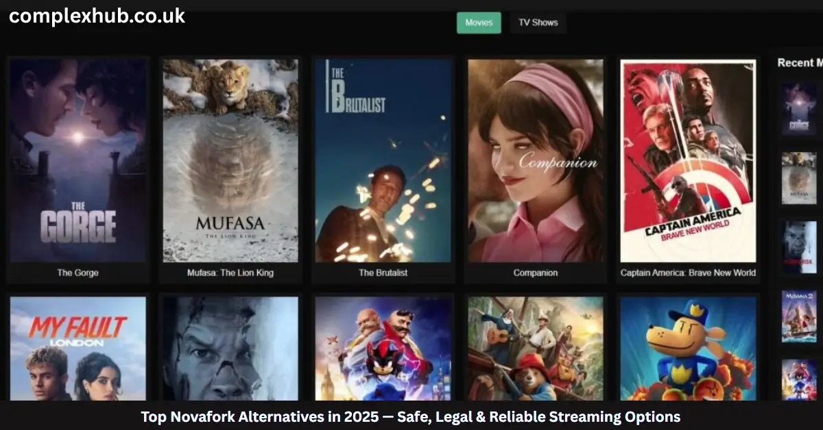 Top Novafork Alternatives in 2025 — Safe, Legal & Reliable Streaming Options