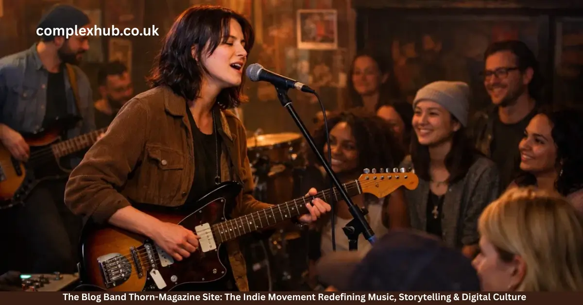 The Blog Band Thorn-Magazine Site: The Indie Movement Redefining Music, Storytelling & Digital Culture